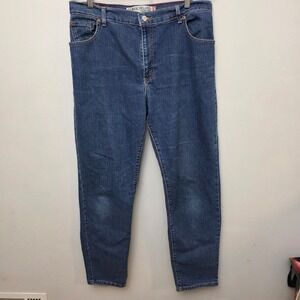 Levi's 550 Jeans Womens 16 L Blue Classic Relaxed Tapered High Rise Mom Retro